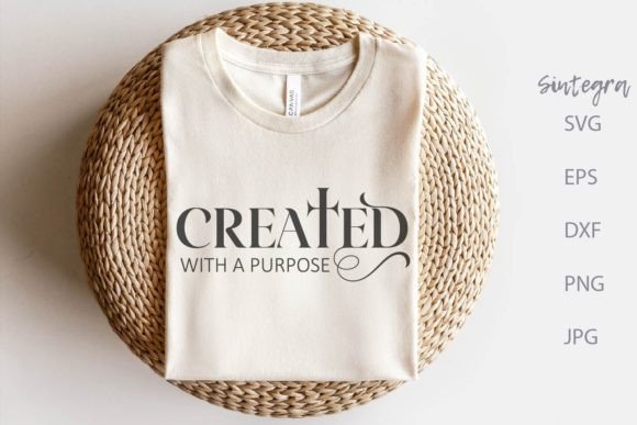 Created with a Purpose SVG File: Graphics and Crafts for Real Content
