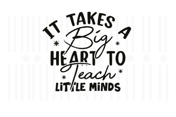 It Takes a Big Heart to Teach, Graphics and Crafts